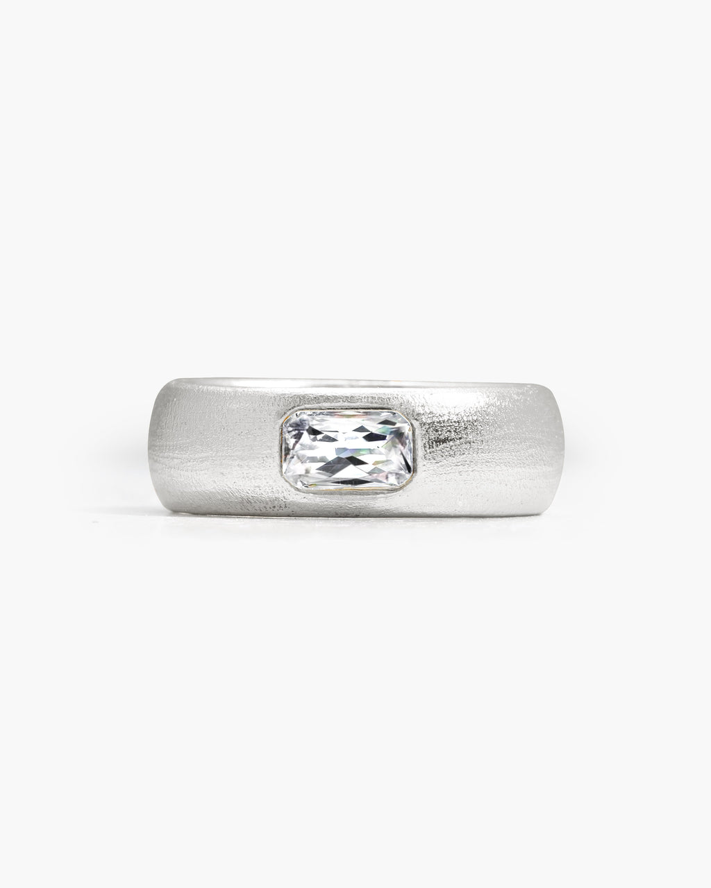 Hush Ring in Silver
