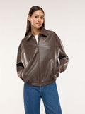 Bomber in similpelle