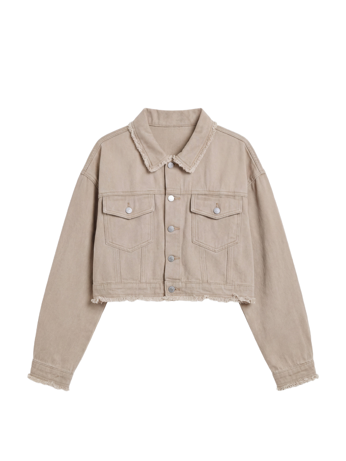 Chaqueta Corta Deshilachada