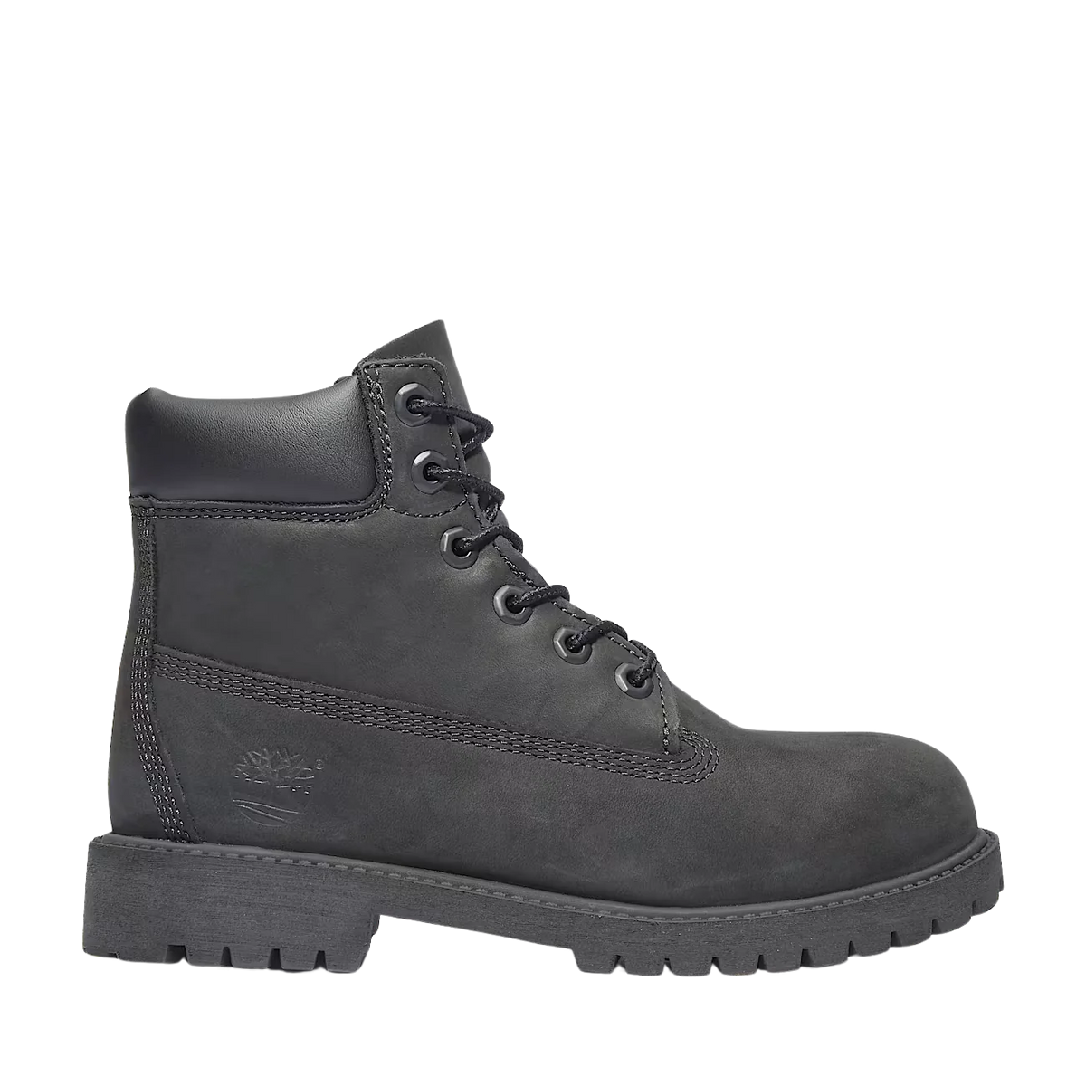 Timberland Grade School 6 Inch Lace Premium Waterproof Boot Black