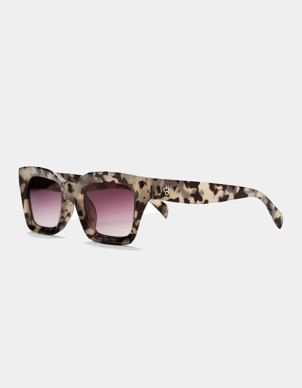 ANNA Glasses - Dalmatian/Black Gradient