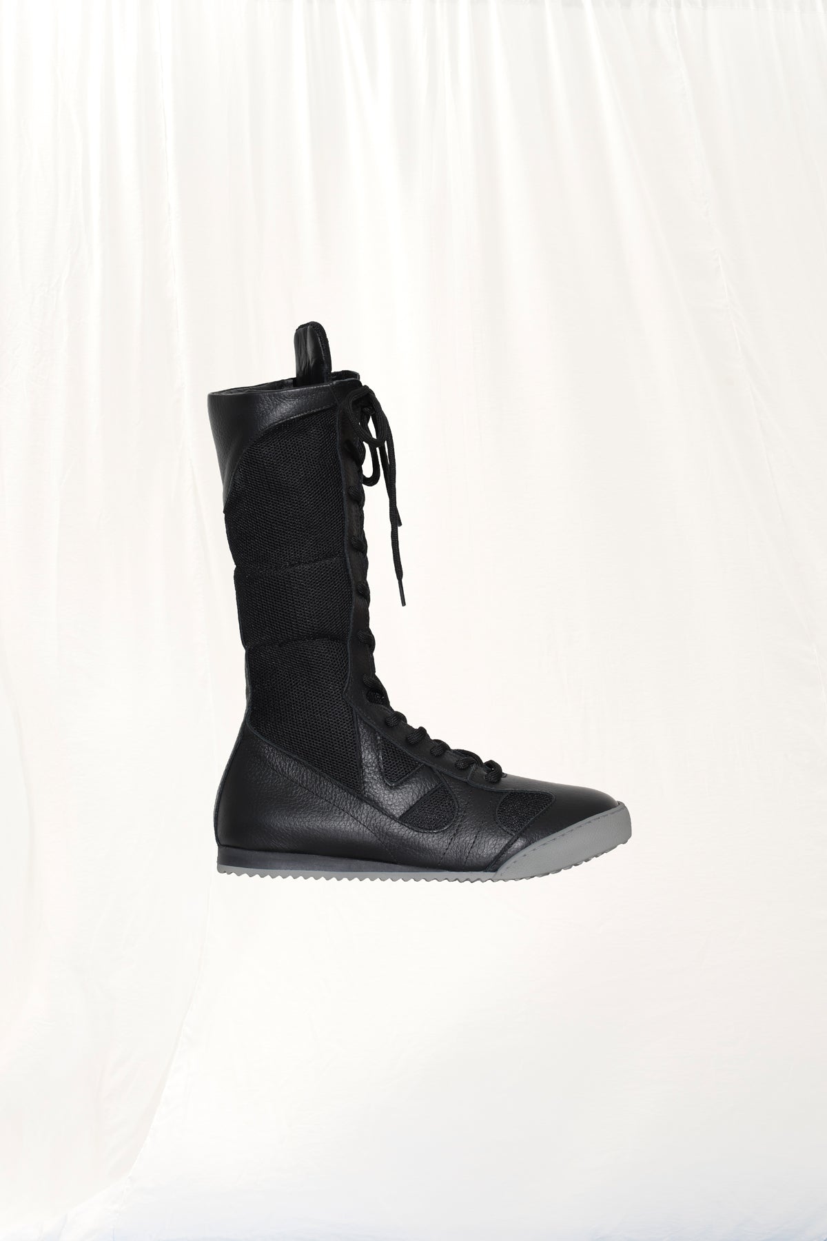 Botas Deportivas de Piel Negras Balboa