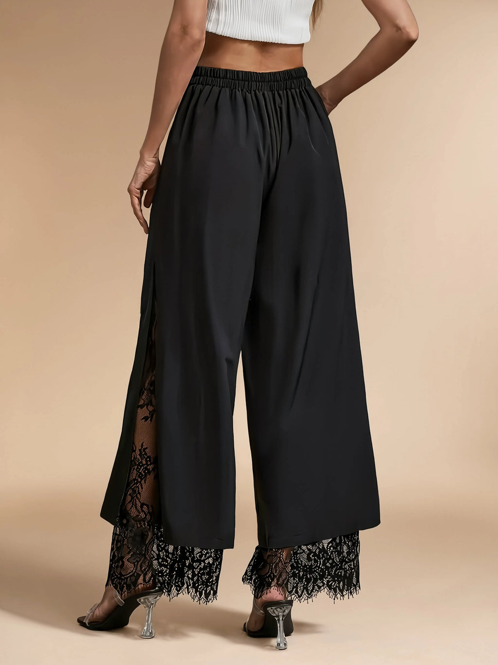 Amparo Elegante Pantalón moderno