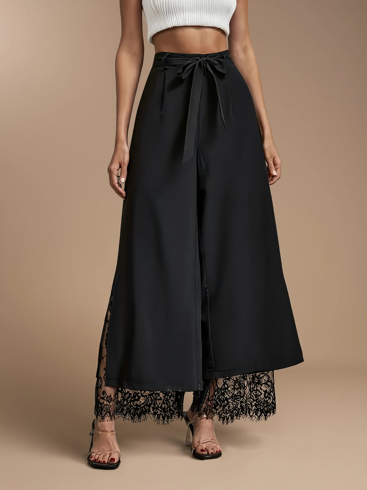 Amparo Elegante Pantalón moderno