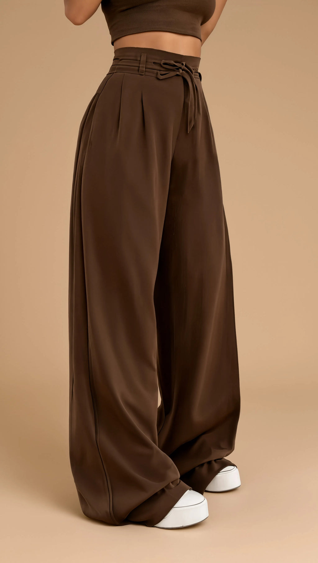 Gema Pantalón Sastre de Cintura Alta elegante y moderno