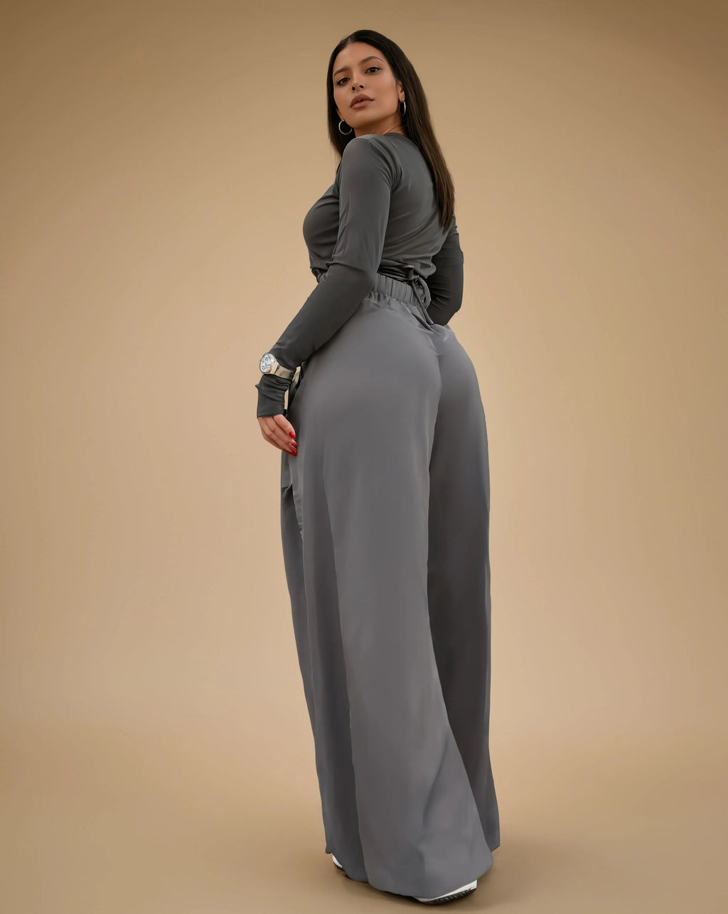 Mar Pantalones Ajustados Casuales