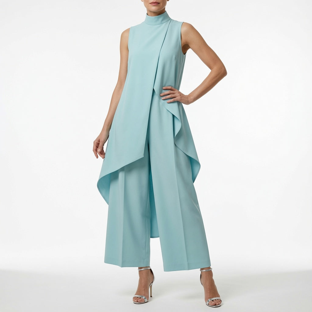 Conjunto Éléssara Asimétrico Fluido Elegancia Moderna