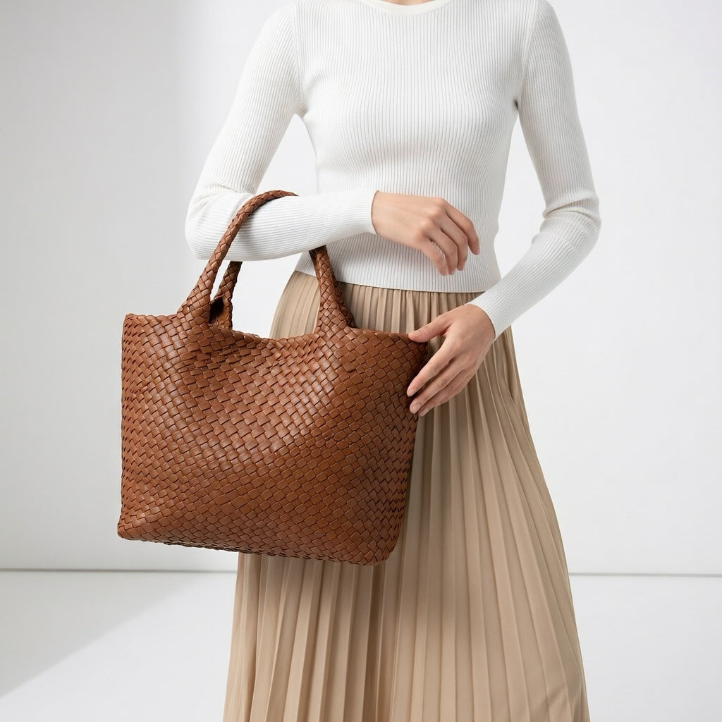 Delphine | Bolso Shopper Trenzado