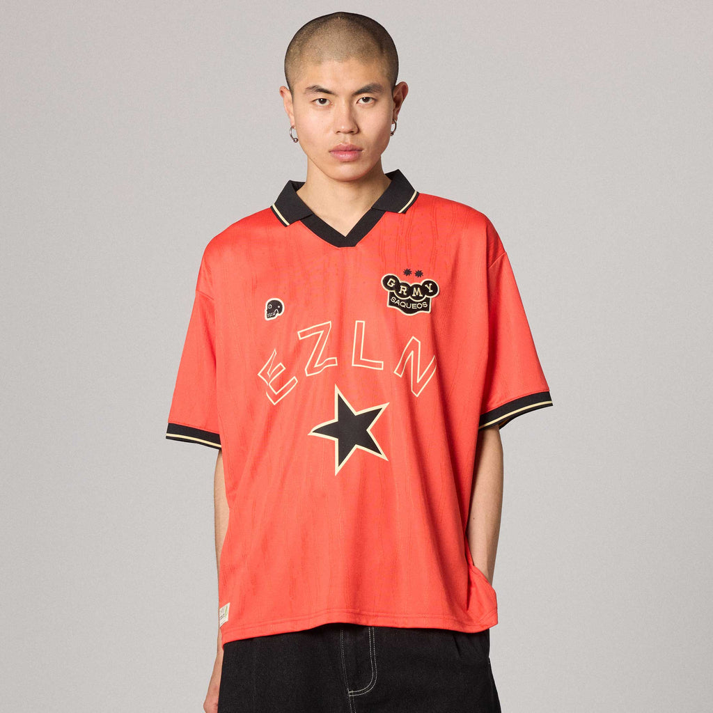Machetazos Red Boxy Soccer Jersey