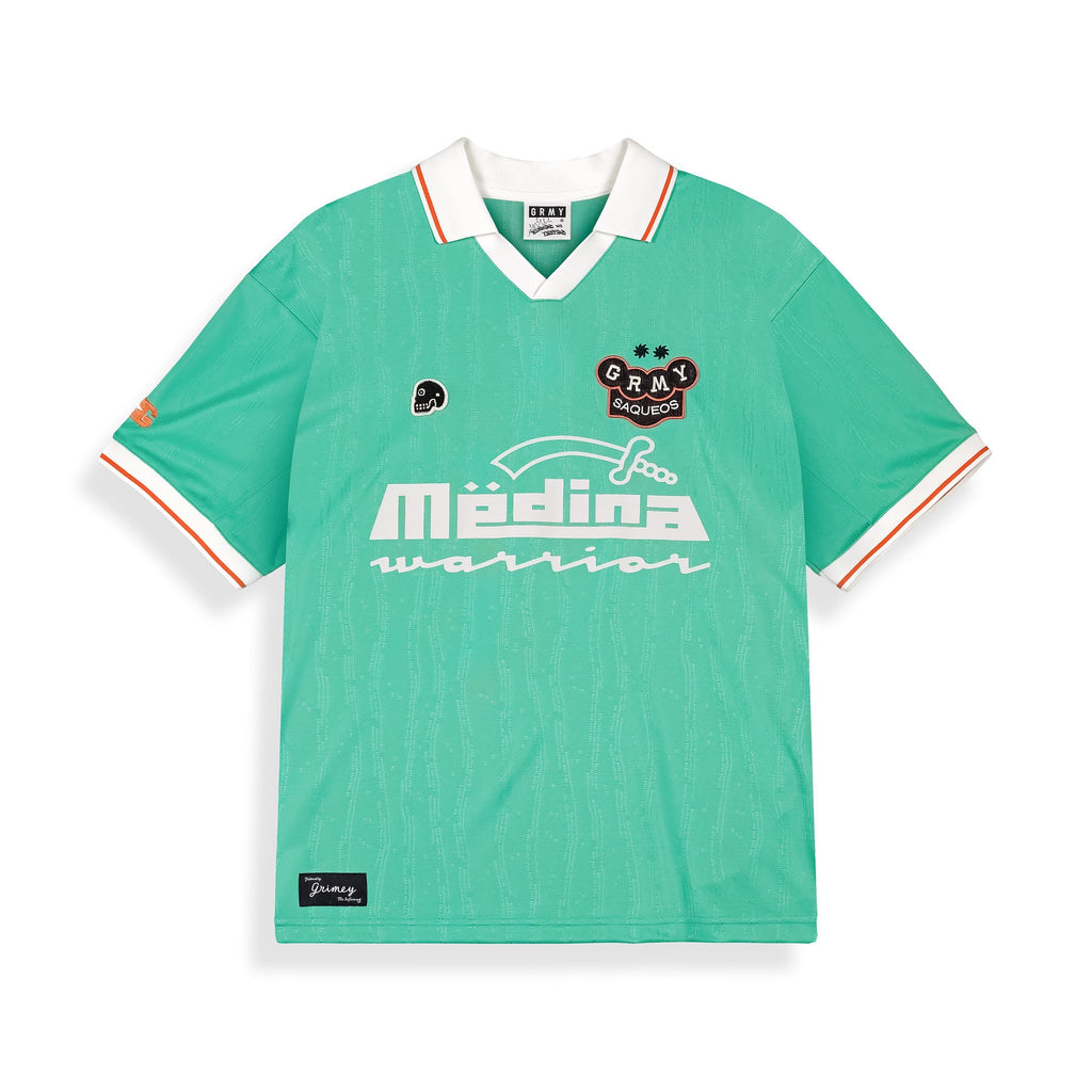 Machetazos The Warrior Boxy Green Soccer Jersey