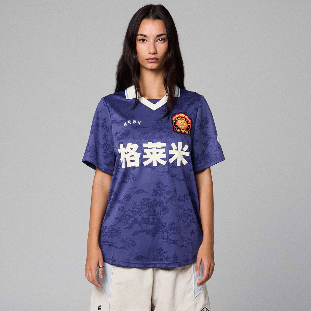 Camiseta Fútbol Sampans Azul