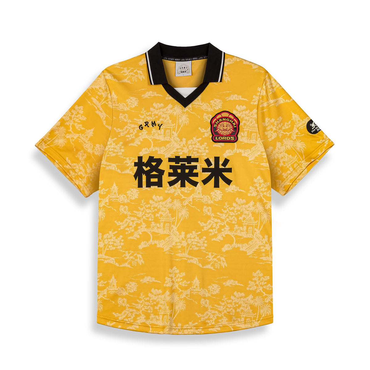 Camiseta Fútbol Sampans Amarilla
