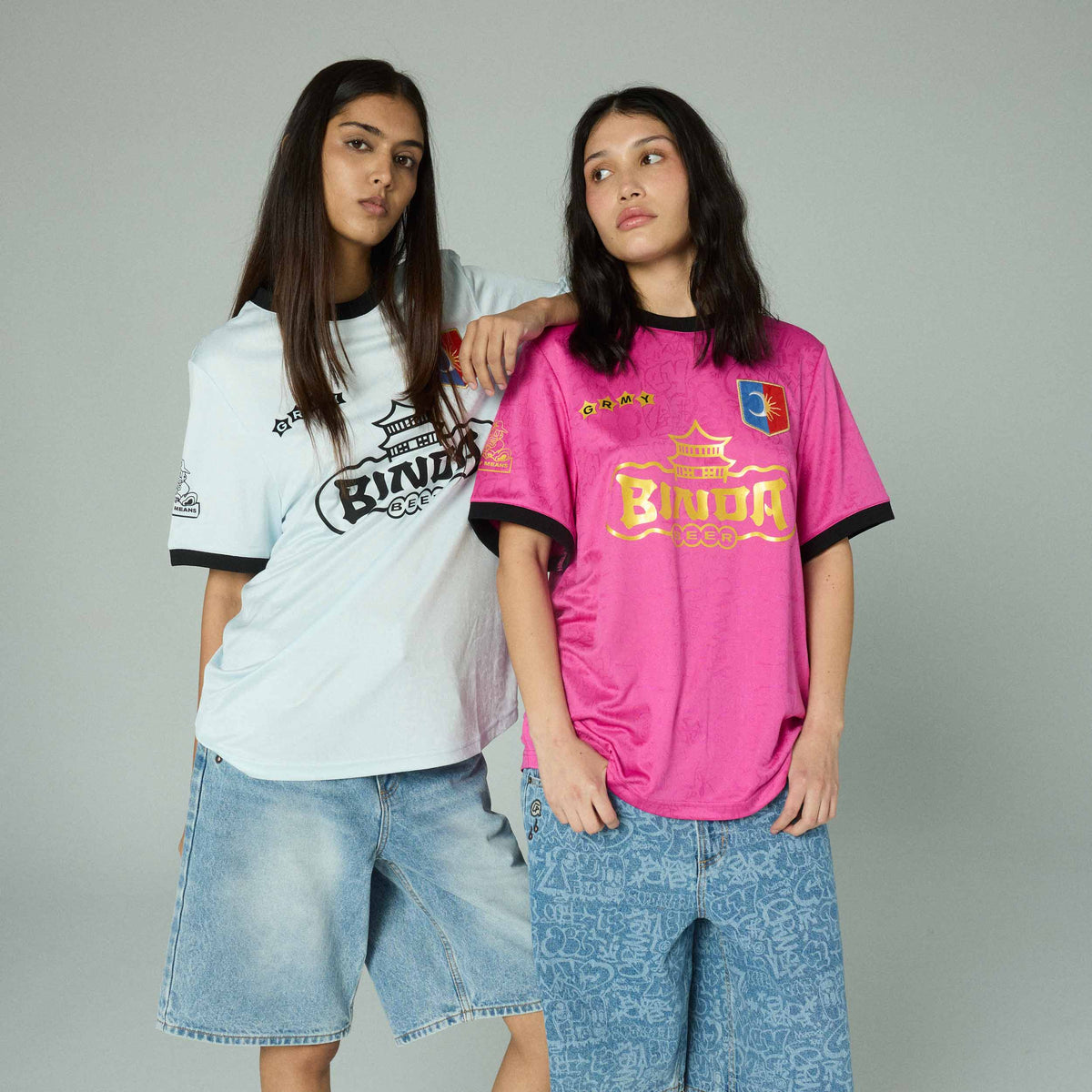 Fuchsia Stardust Soccer Jersey
