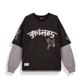 Camiseta Manga Larga Race War Mesh Negra
