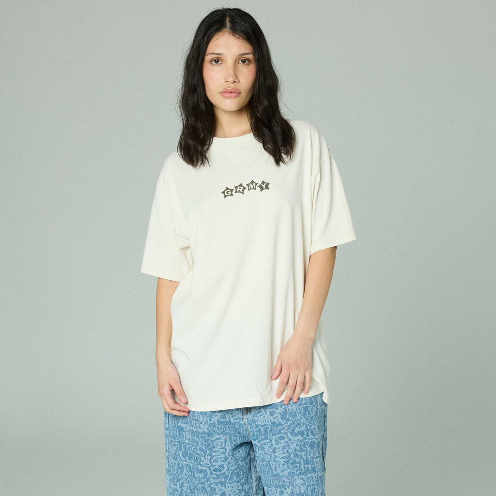 Camiseta The We Burn Sweet Classic Fit Blanco Roto