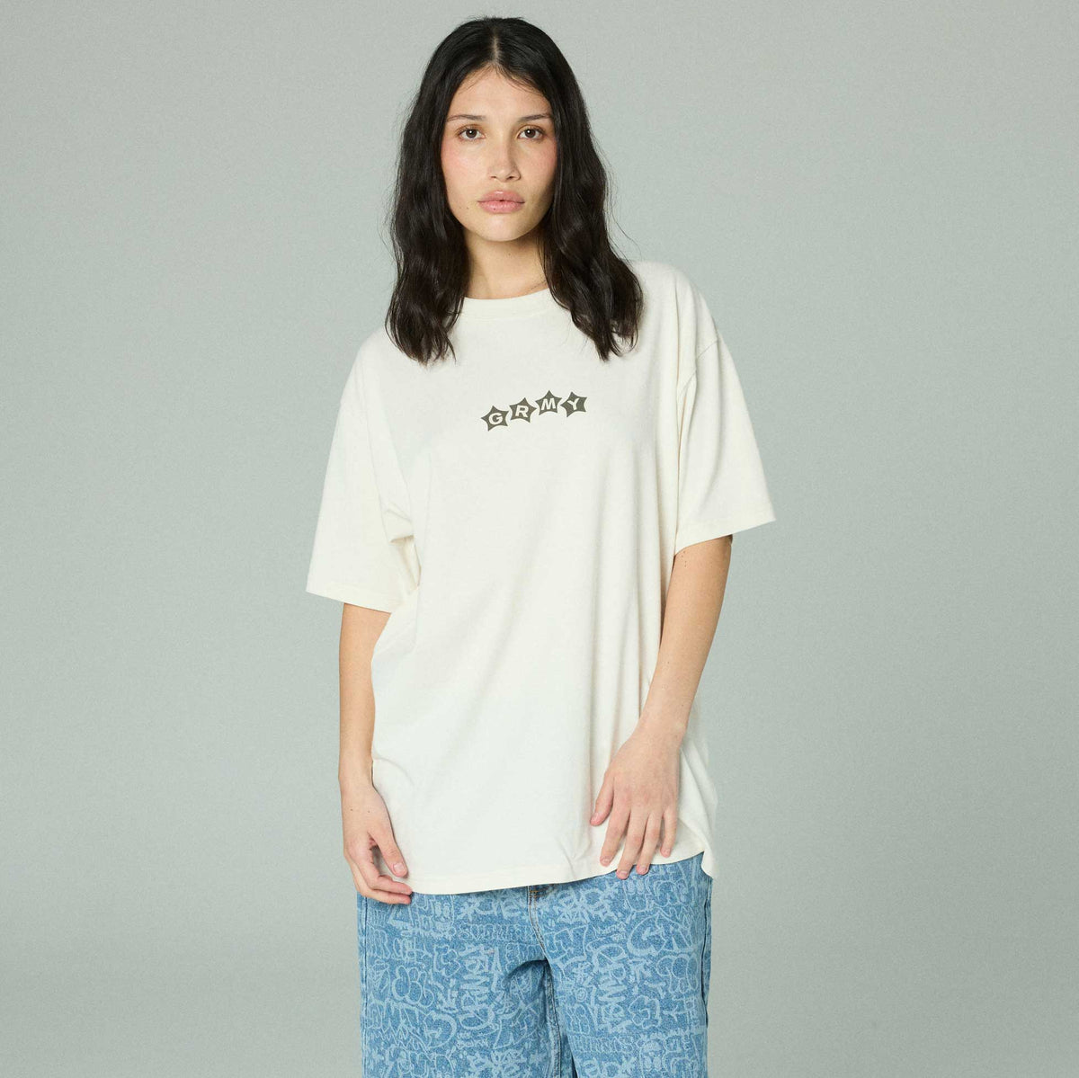 Camiseta The We Burn Sweet Classic Fit Blanco Roto