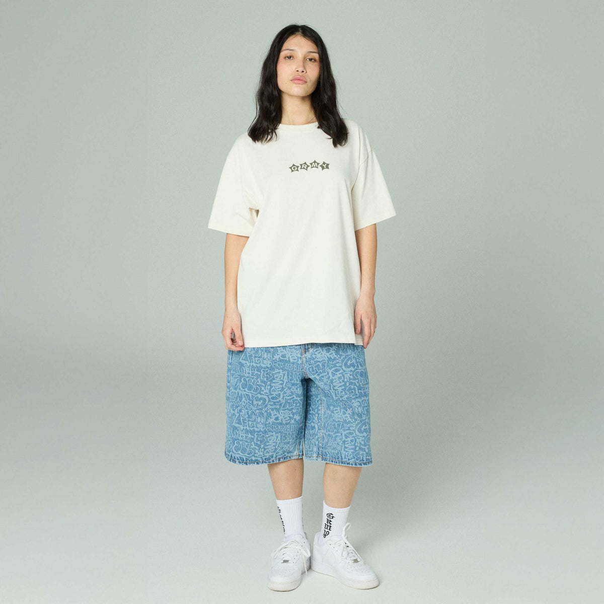 Camiseta The We Burn Sweet Classic Fit Blanco Roto