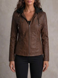 Sara - Chaqueta de Piel Resistente y Elegante