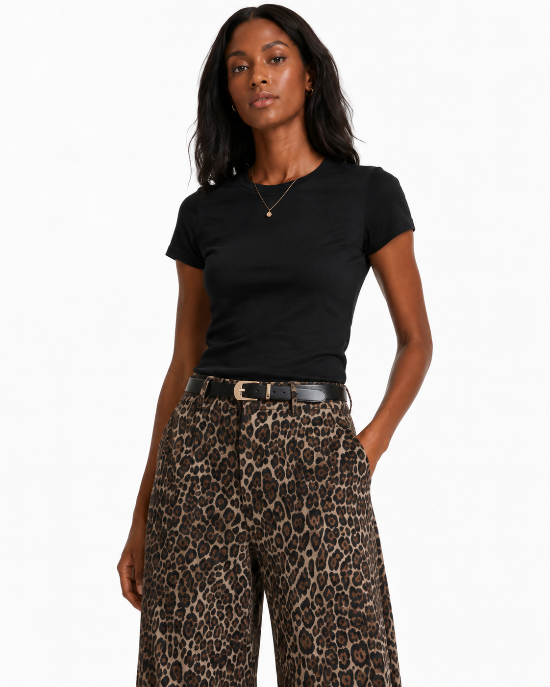 Pantalón leopardo Flora