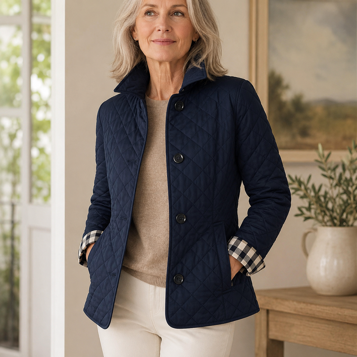 Elena | Chaqueta Acolchada de Entretiempo