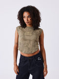 Off-White Faded Sleeveless Top