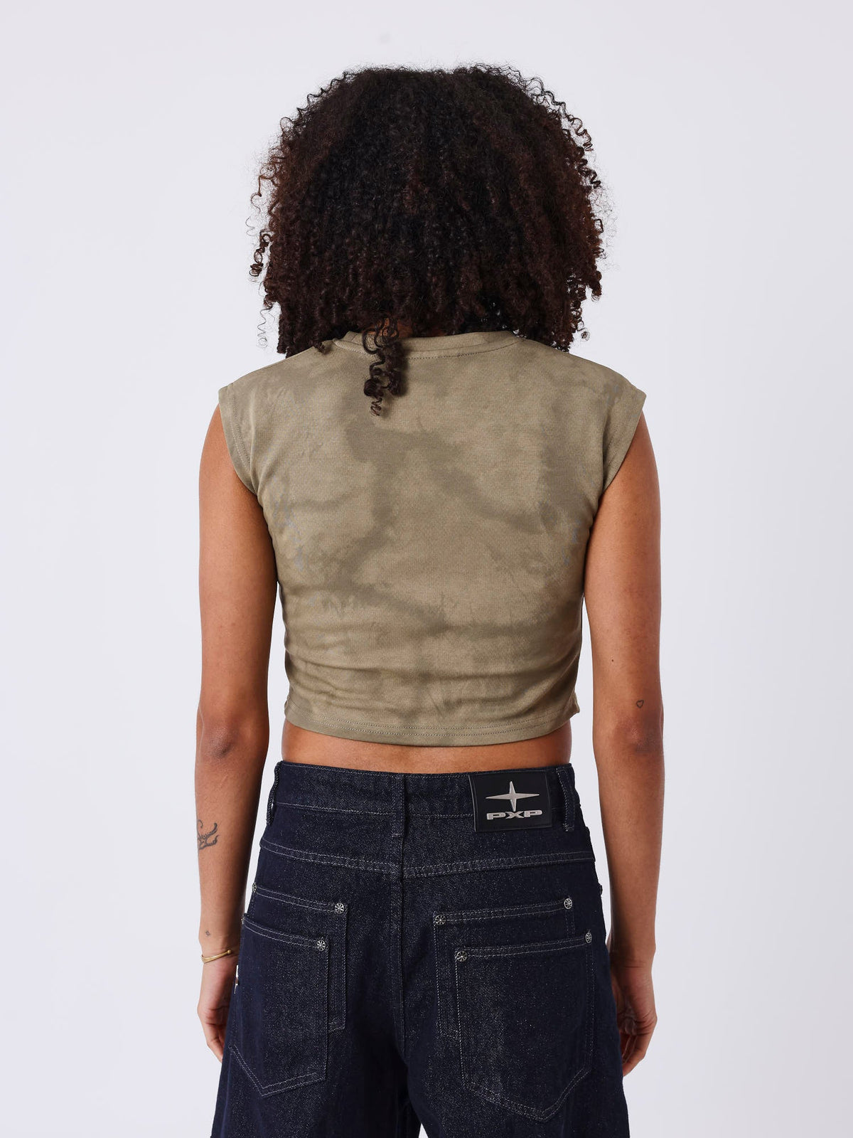 Off-White Faded Sleeveless Top