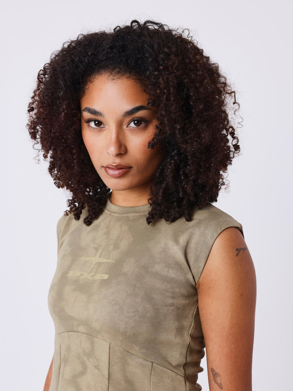 Off-White Faded Sleeveless Top