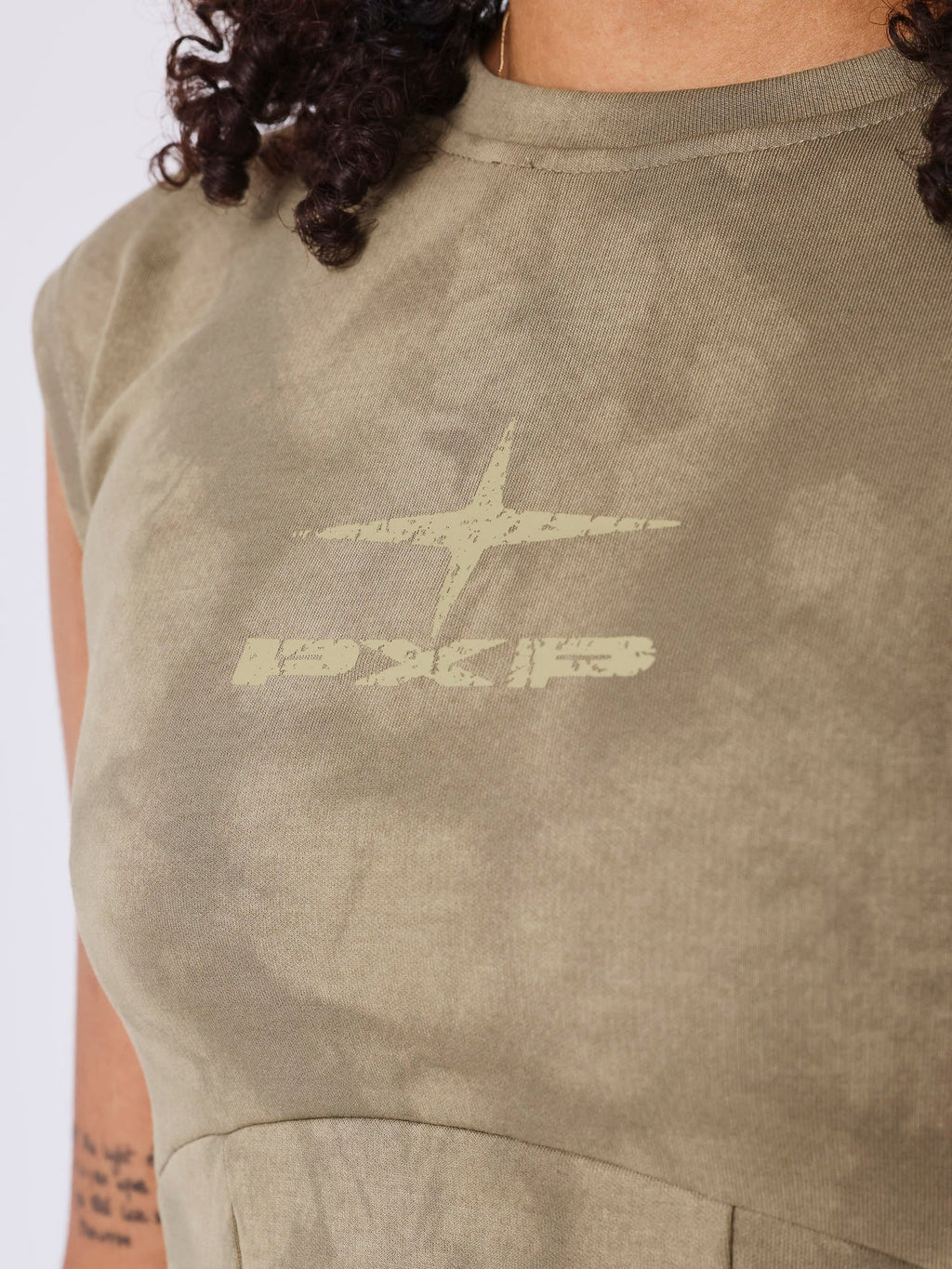 Off-White Faded Sleeveless Top
