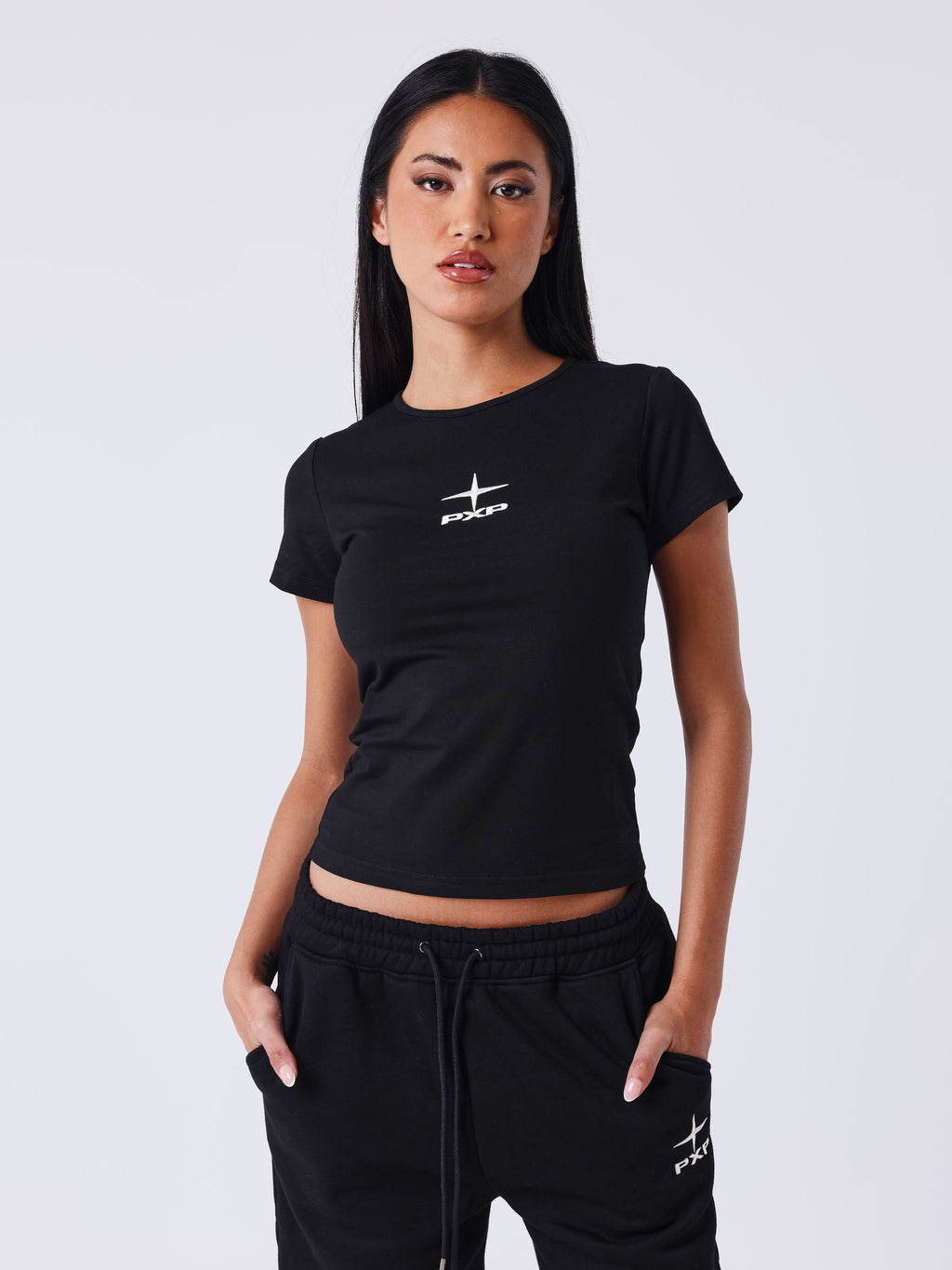 Black/Ecru Slow Top