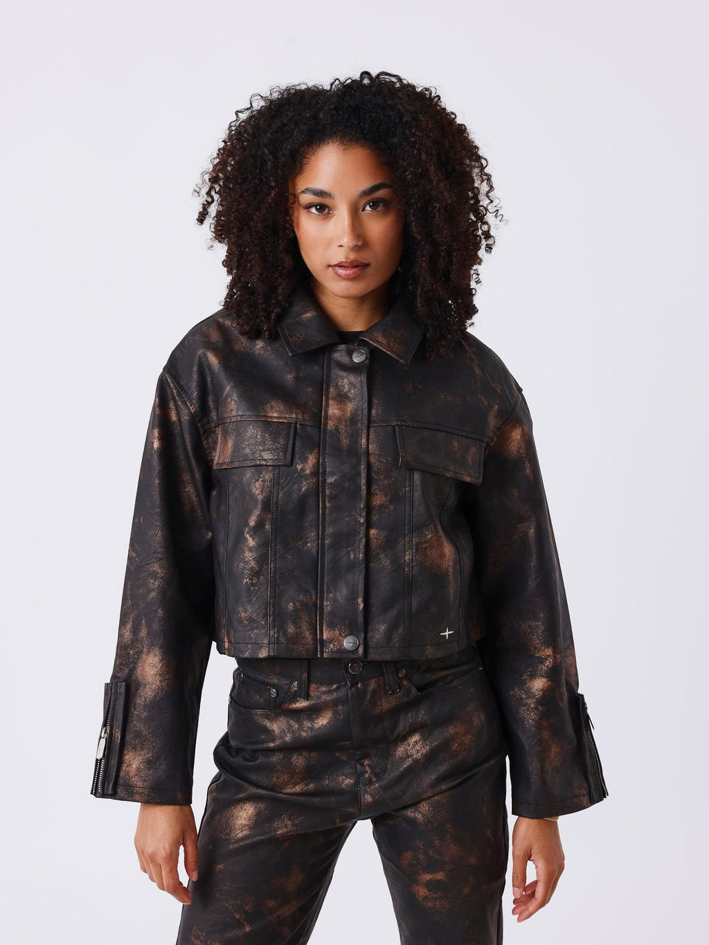 Distressed-Effect Jacket