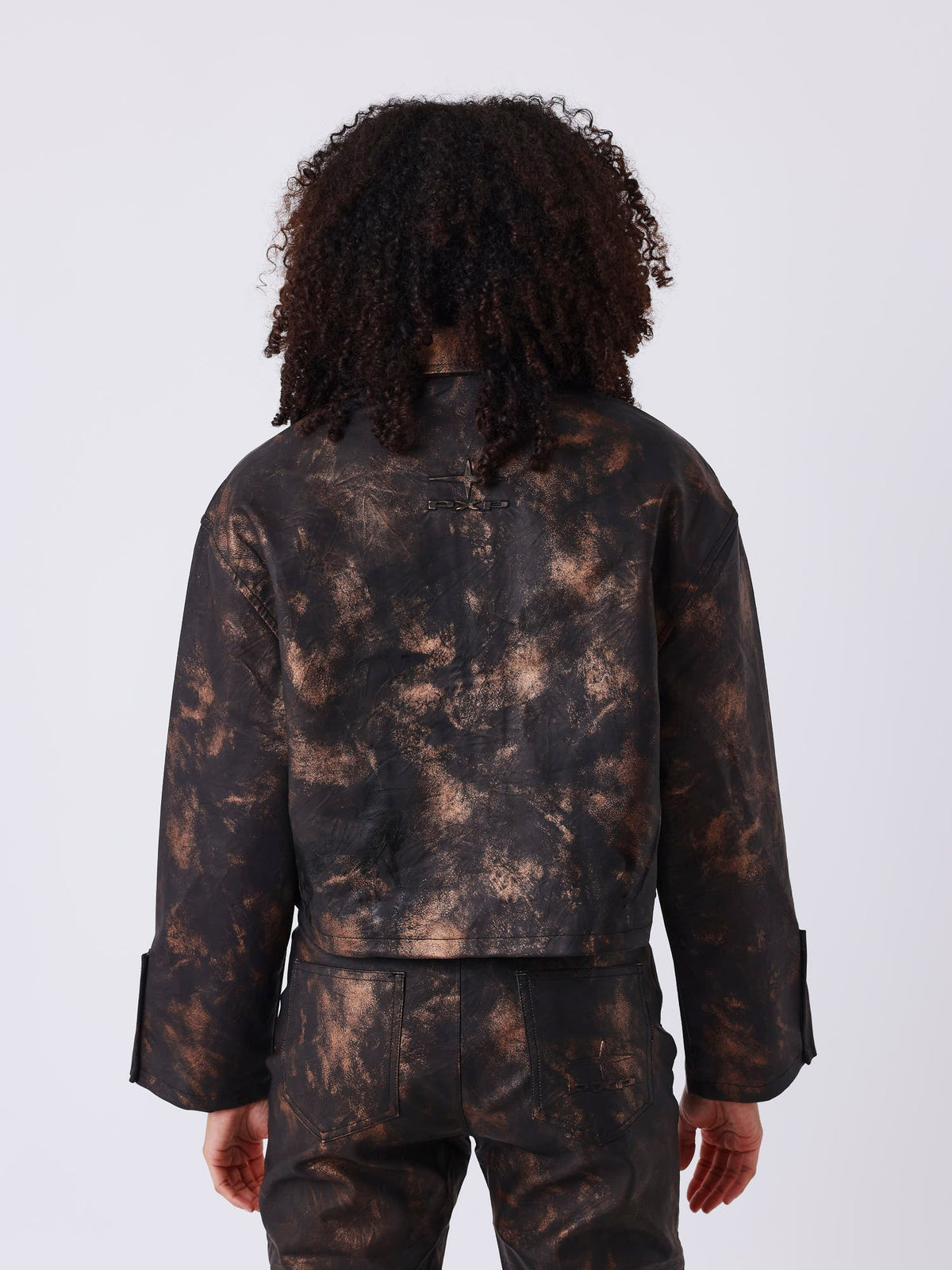 Distressed-Effect Jacket