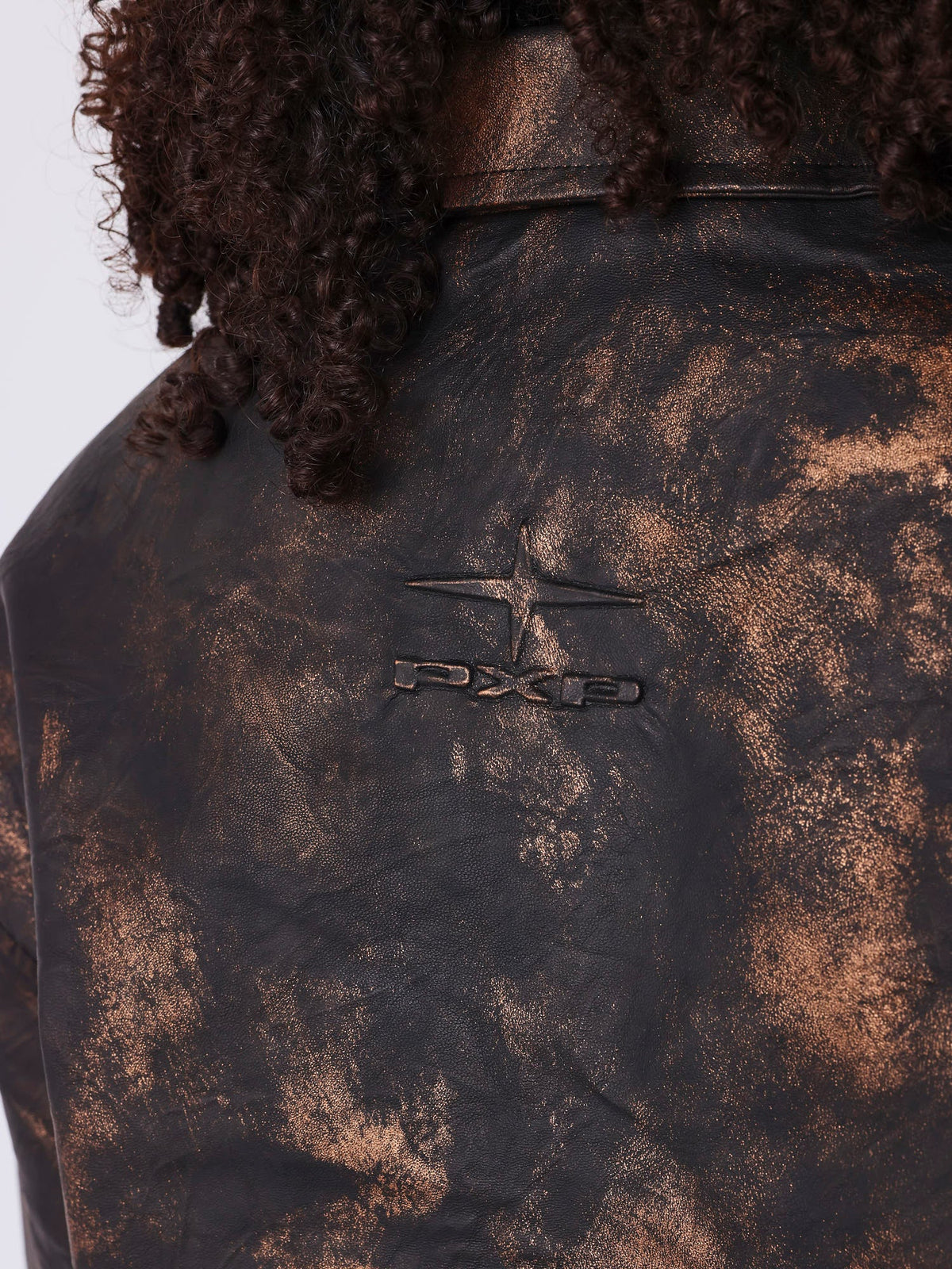Distressed-Effect Jacket