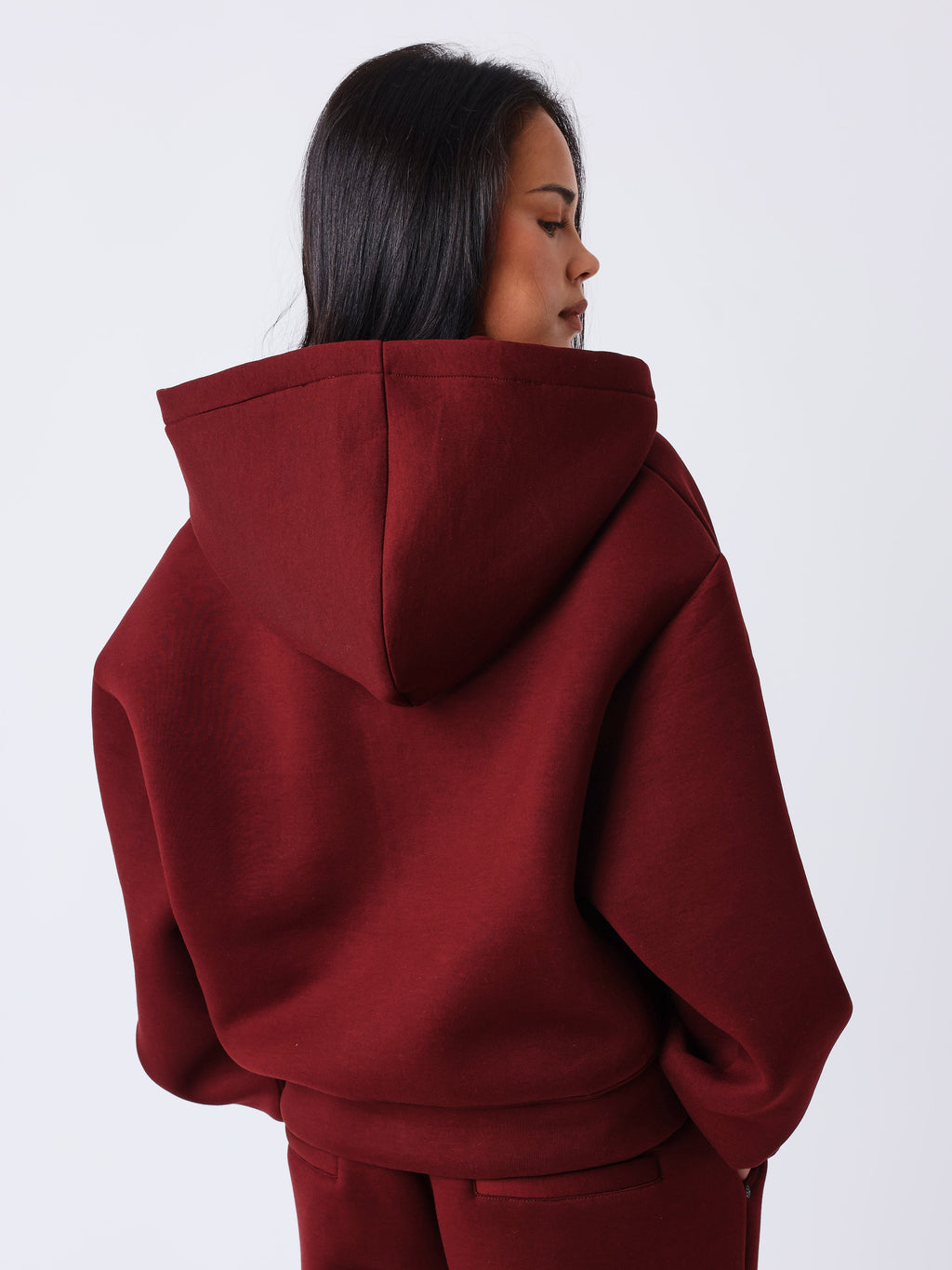 Sudadera con Capucha y Cremallera de Neopreno