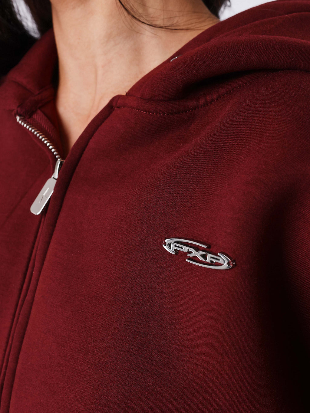 Sudadera con Capucha y Cremallera de Neopreno
