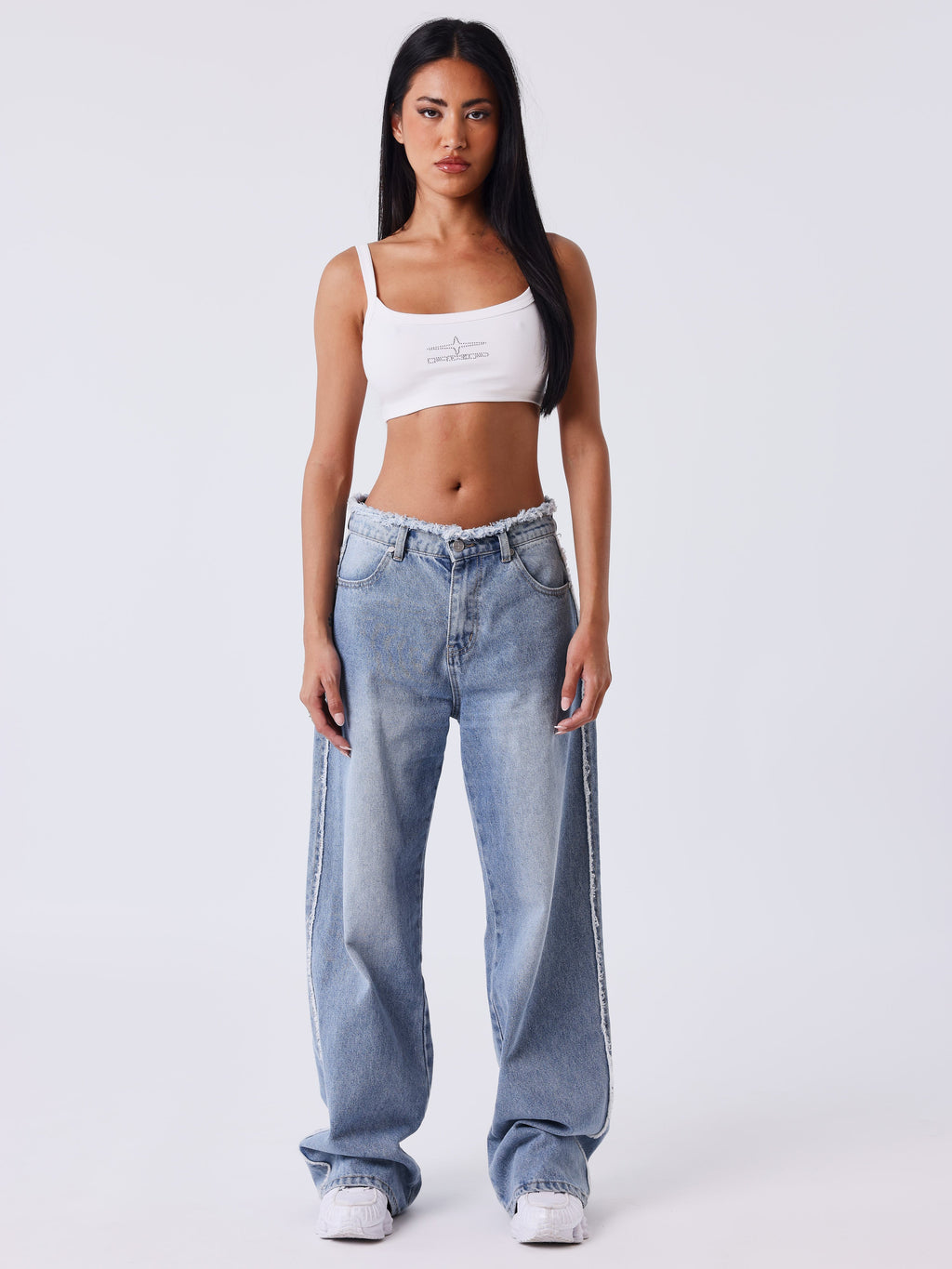 White Diamond Bralette Top
