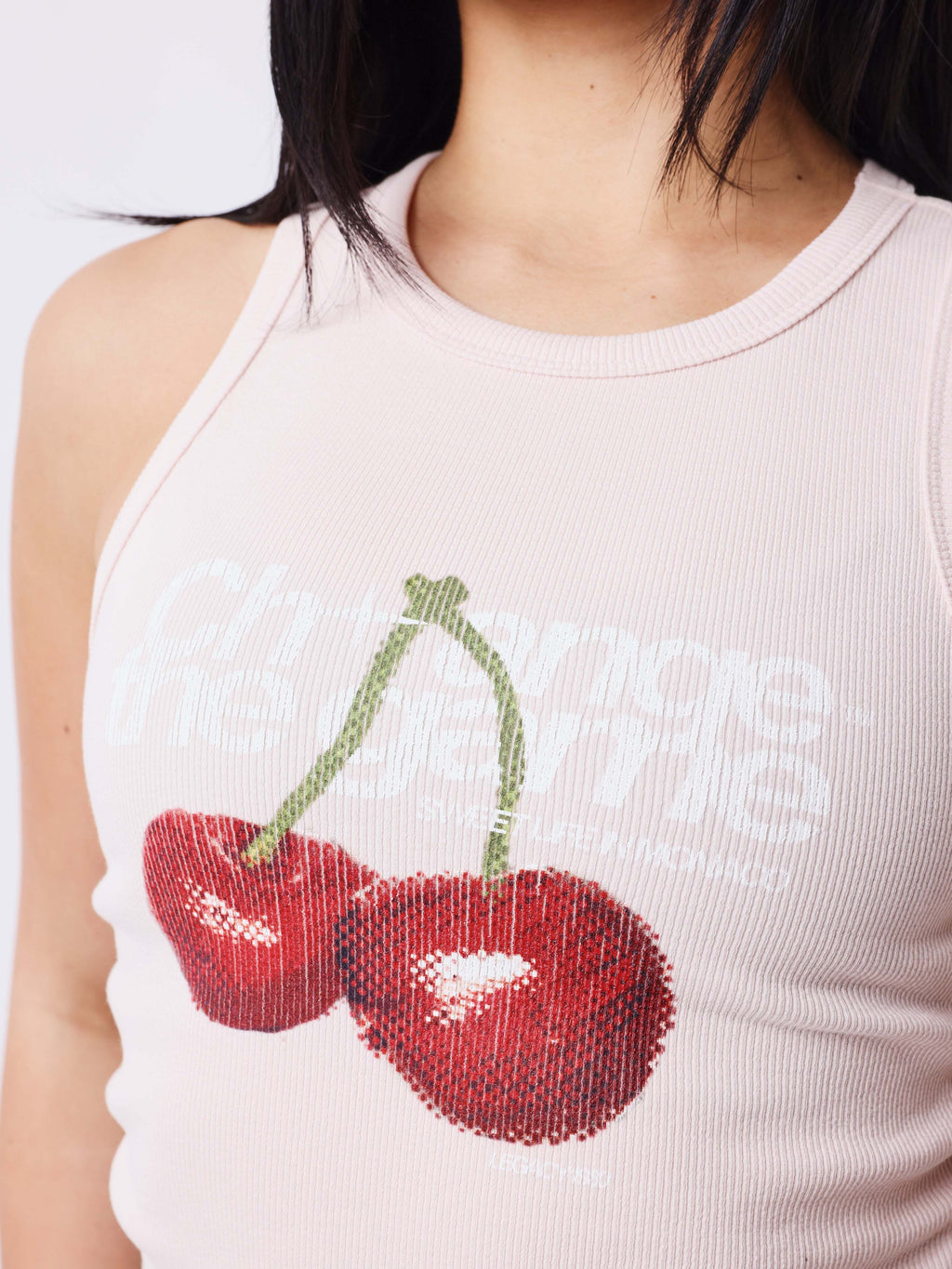 Cherry Print Top
