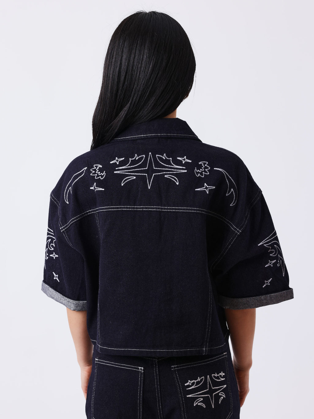 Chaqueta Corta Vaquera Cow