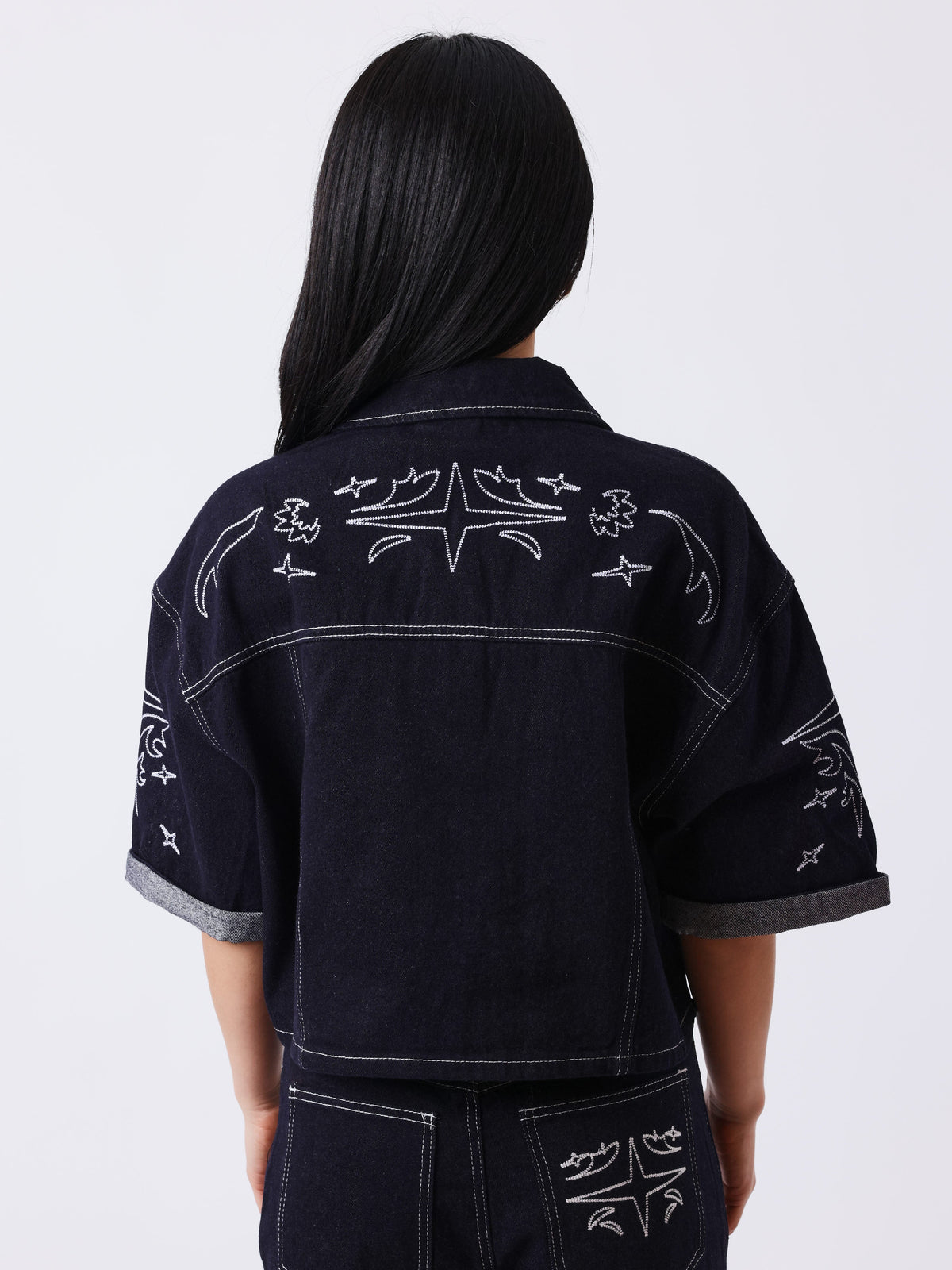 Chaqueta Corta Vaquera Cow