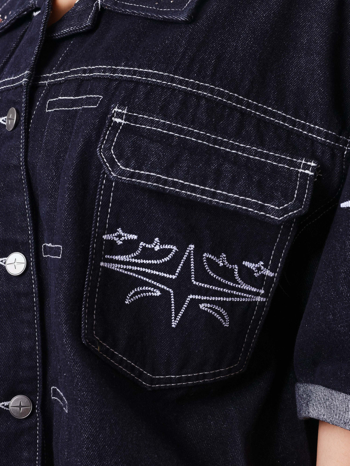 Chaqueta Corta Vaquera Cow