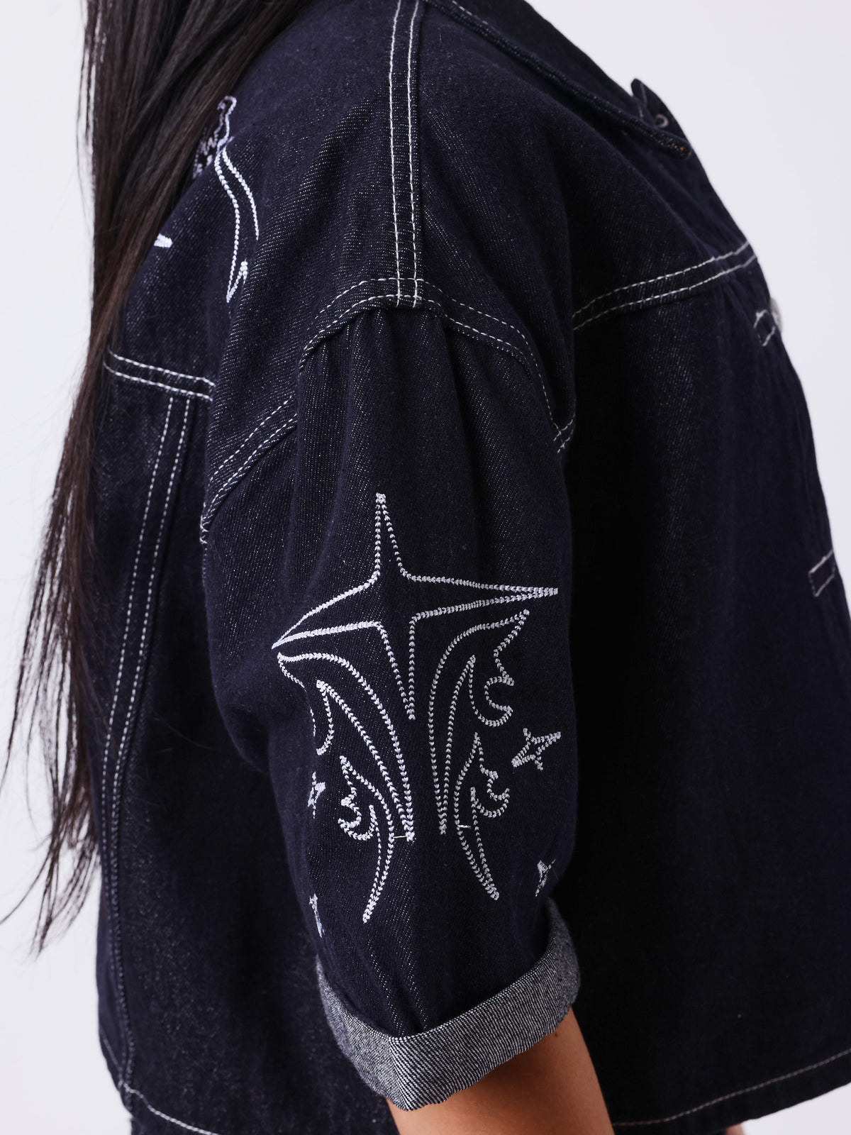 Chaqueta Corta Vaquera Cow