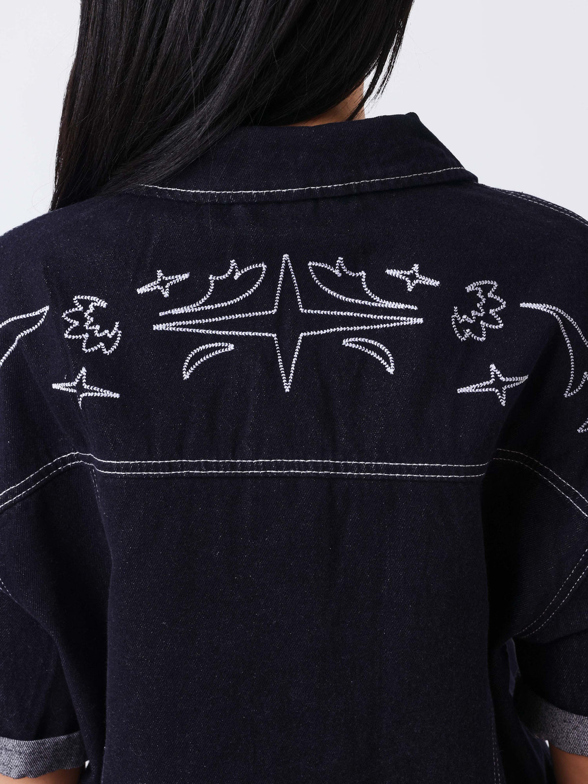 Chaqueta Corta Vaquera Cow