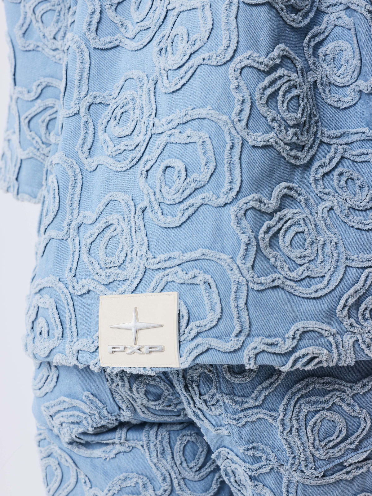 Camisa Vaquera Manga Corta Cloudy
