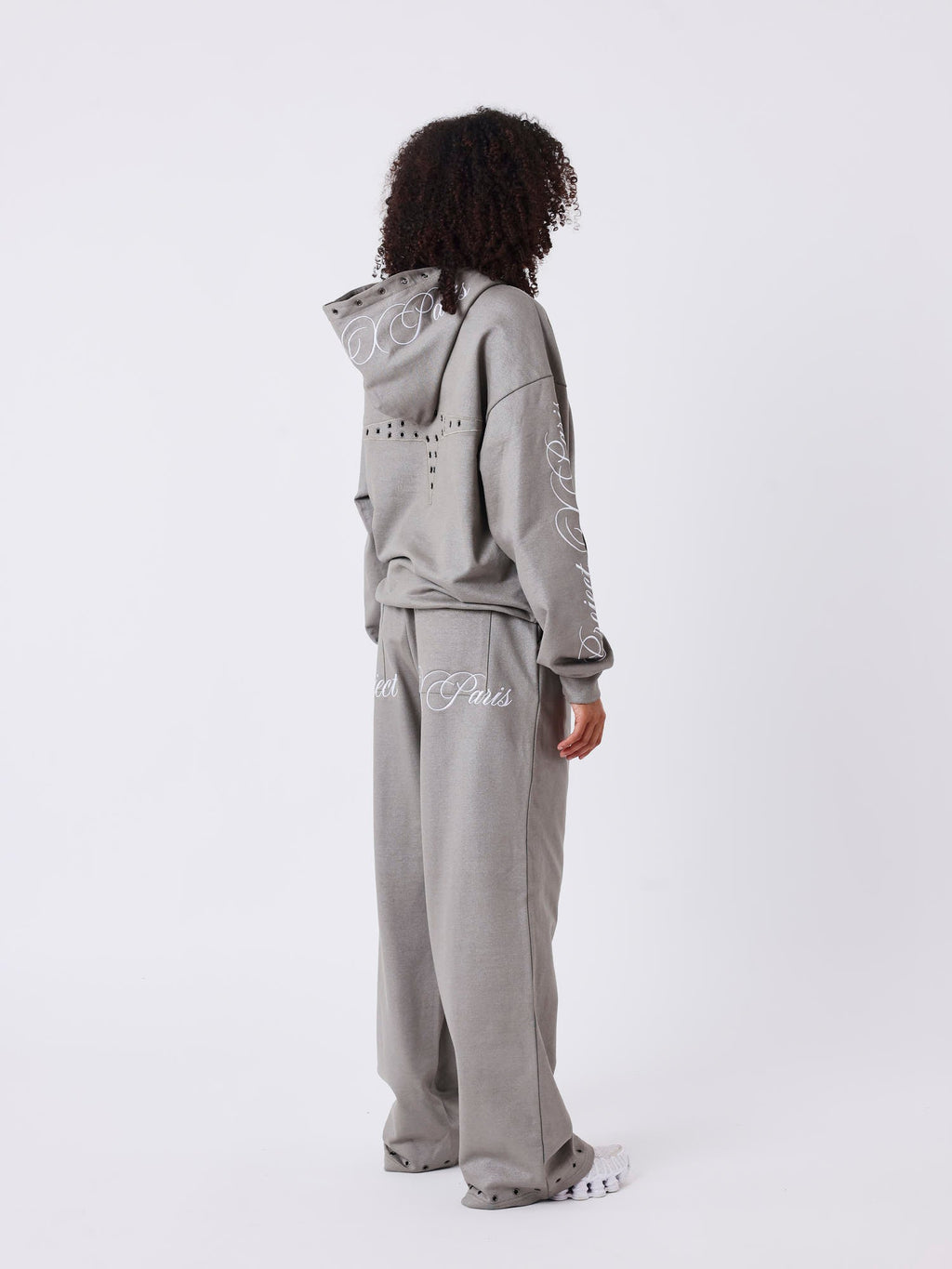 Sudadera con Capucha Eyelet