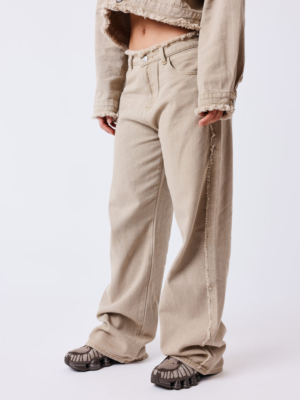 Pantalón Vaquero Deshilachado