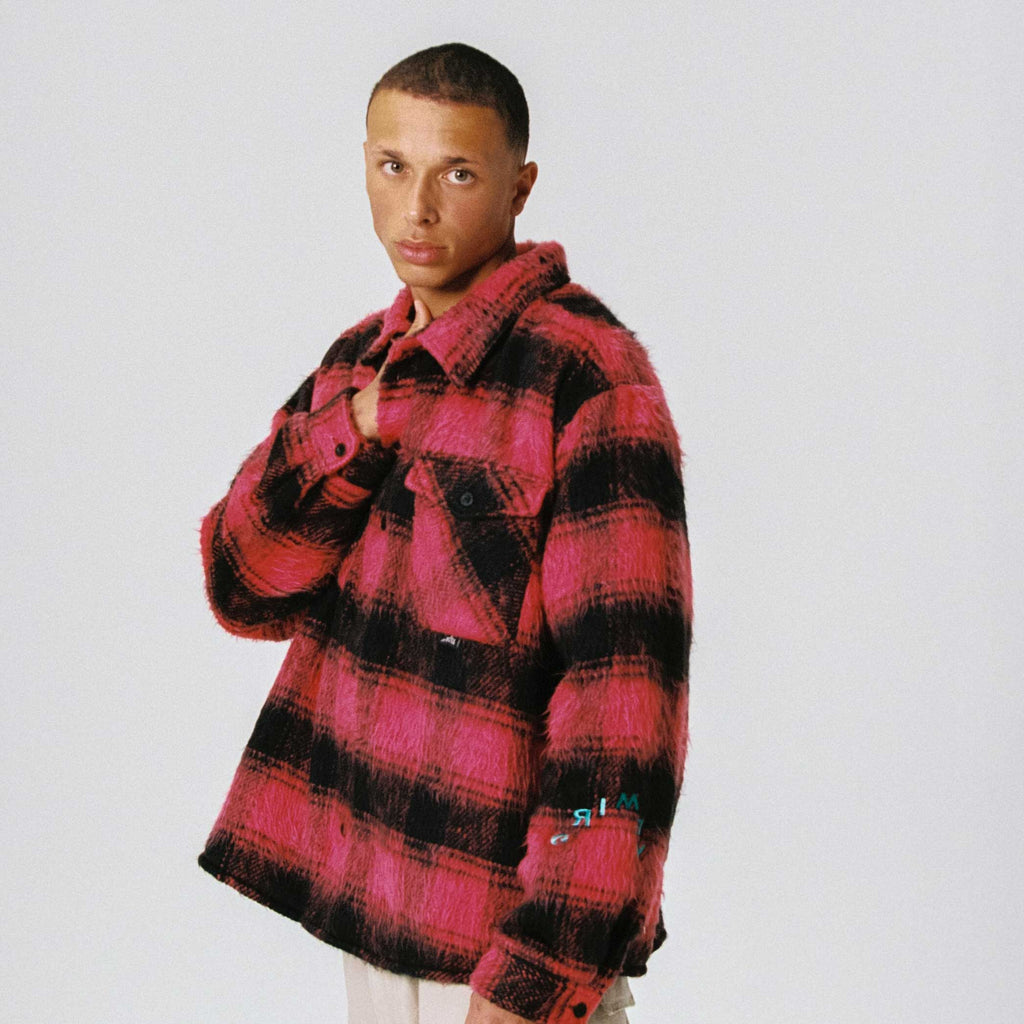Red Quilted Wild One Shirt