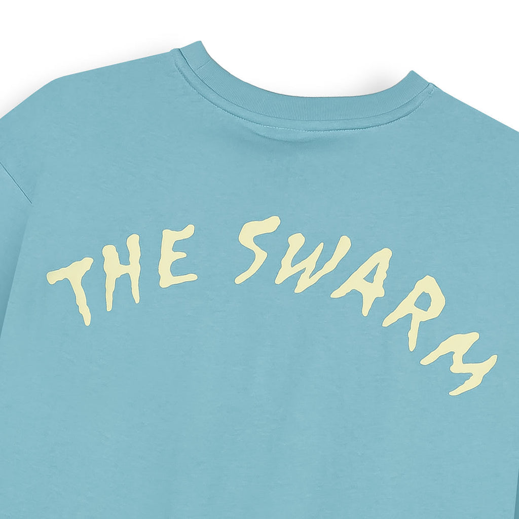 DC Shoes x Grimey The Swarm T-shirt Blue