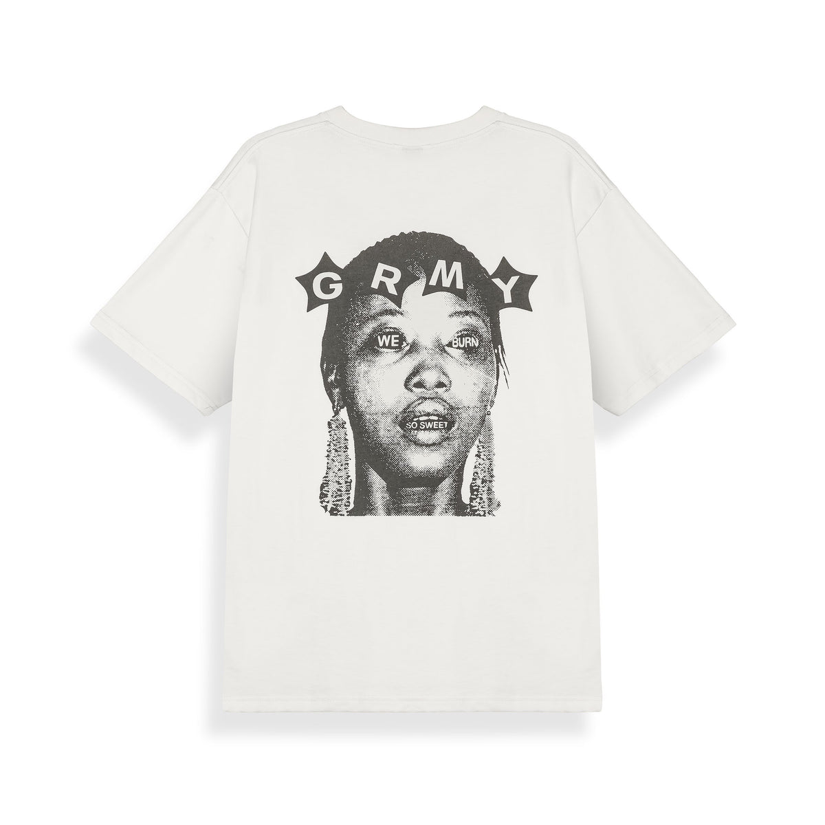 Camiseta The We Burn Sweet Classic Fit Blanco Roto