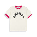 Camiseta 100 Miles Ringer Blanco Roto