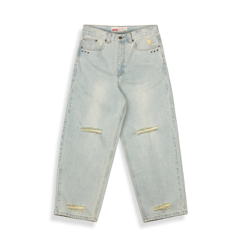 Pantalones Denim Royal Paw Big Boy Azul Claro Lavado