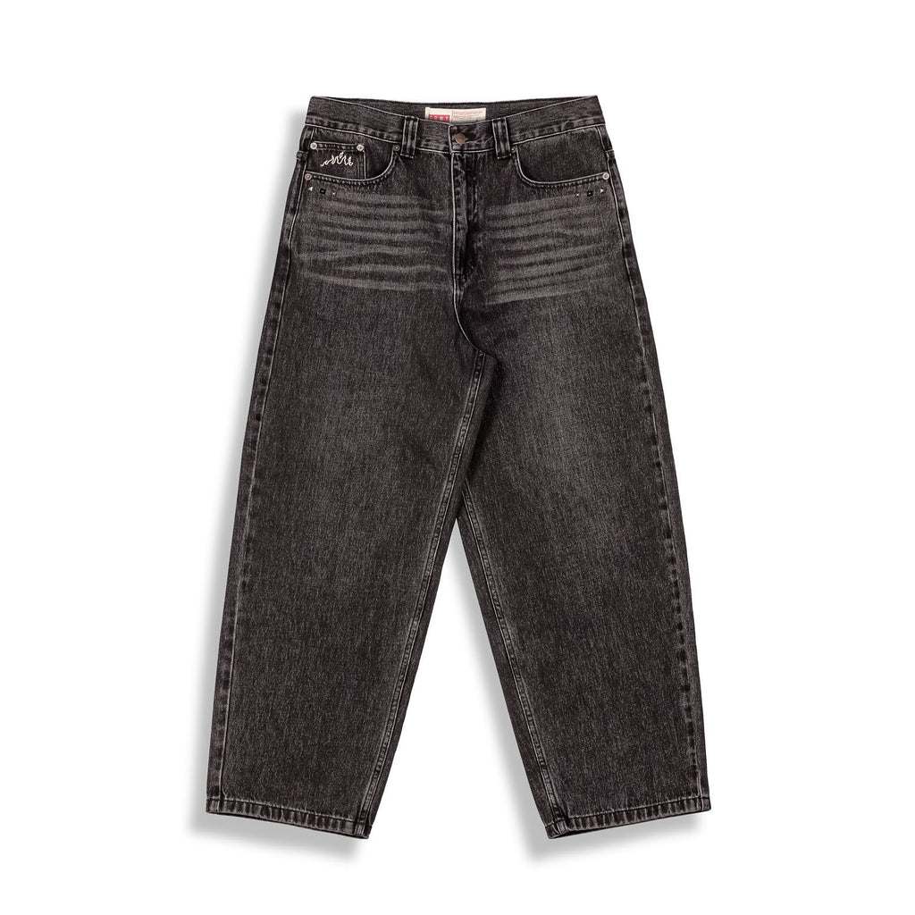Pantalones Denim Royal Paw Big Boy Negro Lavado